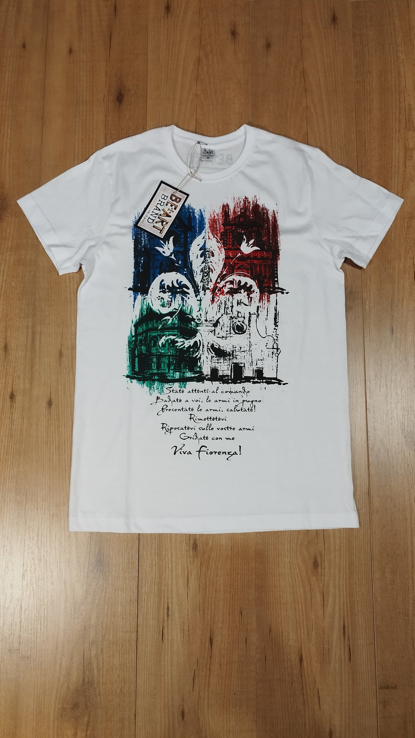 T-shirt BE ART firenze.