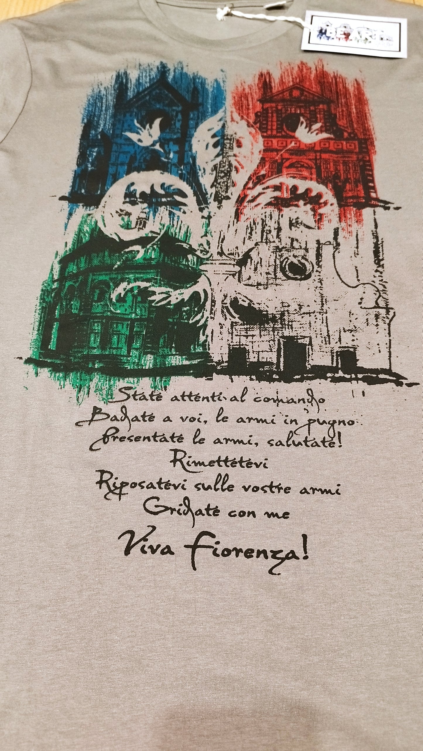 T-shirt BE ART firenze.